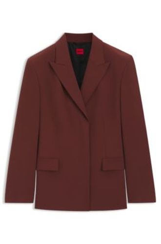 Veste Relaxed en tissu stretch - HUGO - Modalova
