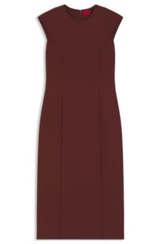 Robe Slim à mancherons - HUGO - Modalova