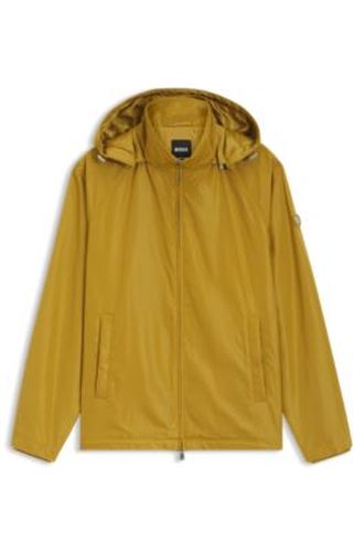 Veste Regular à capuche à la finition déperlante - Boss - Modalova