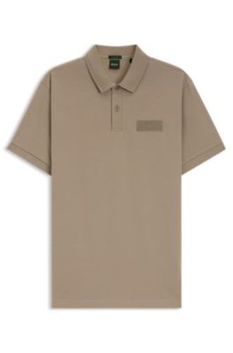 Polo Paddy avec écusson logo structuré - Boss - Modalova