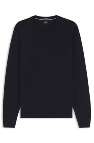 Pull en laine mérinos à la coupe standard - Boss - Modalova