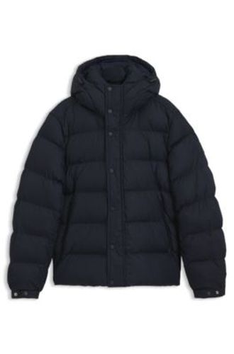 Doudoune déperlante à capuche avec col rembourré - Boss - Modalova