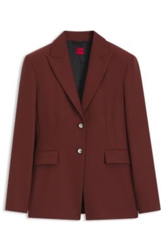 Blazer Regular à boutons métalliques - HUGO - Modalova