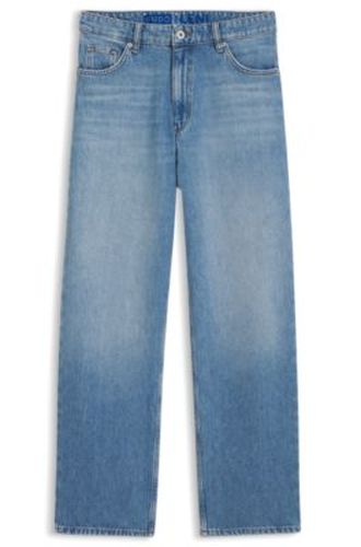 Jean Loose coupe large avec détails breloques - HUGO - Modalova