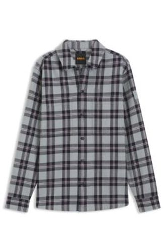 Chemise Oversize en coton à carreaux - Boss - Modalova