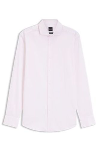 Chemise Slim en coton stretch à rayures facile à repasser - Boss - Modalova