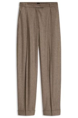 Pantalon Relaxed en tissu stretch texturé - Boss - Modalova
