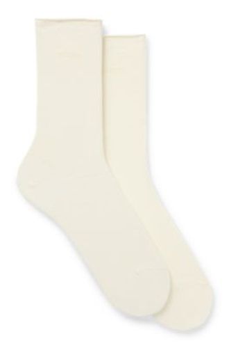 Lot de deux paires de chaussettes mi-mollet en bambou - Boss - Modalova