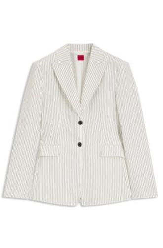 Blazer Regular Fit avec rayures tennis - HUGO - Modalova