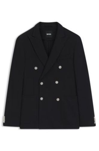 Blazer Slim en coton mélangé à motif - Boss - Modalova