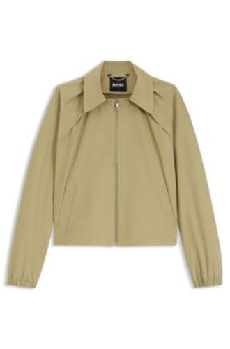 Veste déperlante en coton mélangé - Boss - Modalova