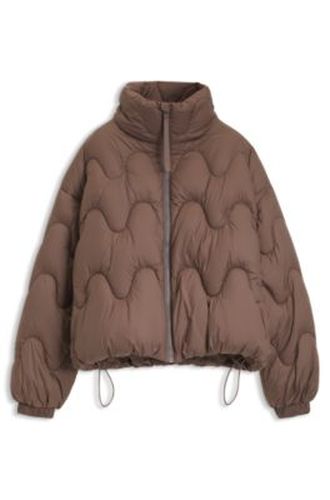 Veste Relaxed matelassée en tissu déperlant - HUGO - Modalova