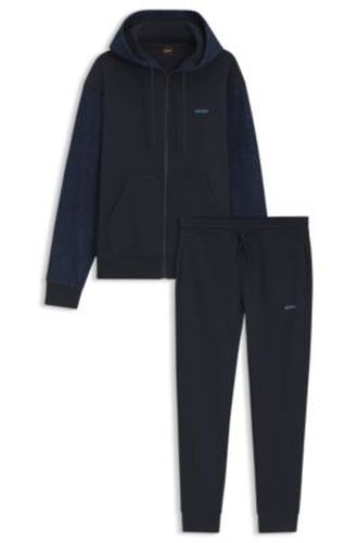 Ensemble de survêtement Relaxed en molleton de coton - Boss - Modalova