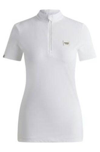 Chemise de concours d’équitation en tissu stretch côtelé - Boss - Modalova