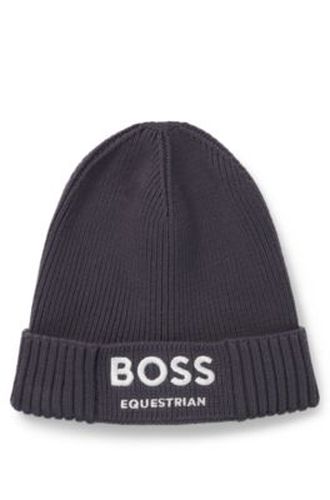 Bonnet d’équitation style pêcheur en coton - Boss - Modalova