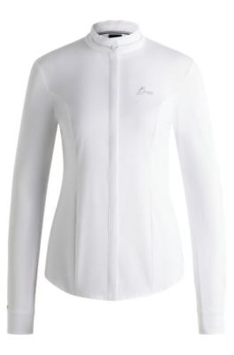 Chemisier de concours d’équitation Slim avec strass - Boss - Modalova