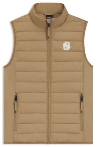 Veste sans manches d’équitation imperméable à monogramme double B - Boss - Modalova