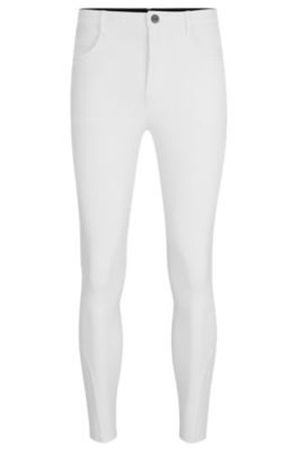 Pantalon d’équitation en matière power-stretch avec grip aux genoux - Boss - Modalova