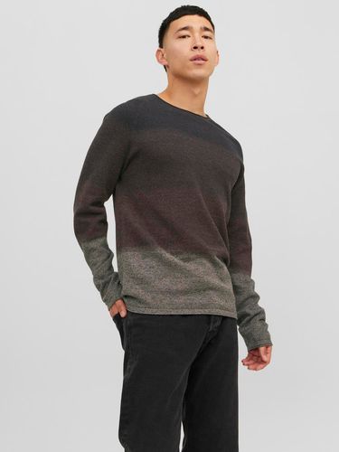 Pull En Maille À Col Rond - Jack & Jones - Modalova