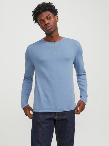 Pull En Maille À Col Rond - Jack & Jones - Modalova