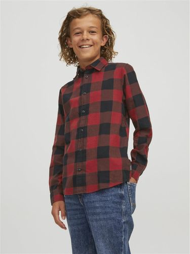 Garçons Peau De Pêche Vichy Chemise - Jack & Jones - Modalova