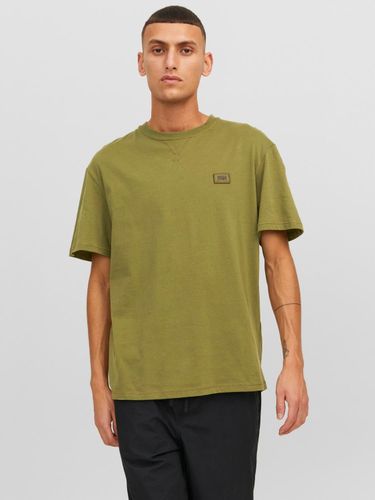 T-shirt Uni Col Rond - Jack & Jones - Modalova