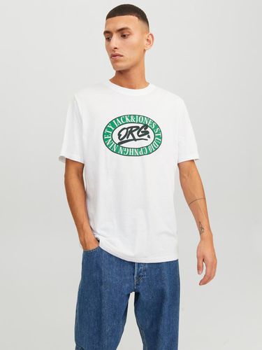 T-shirt Logo Col Rond - Jack & Jones - Modalova