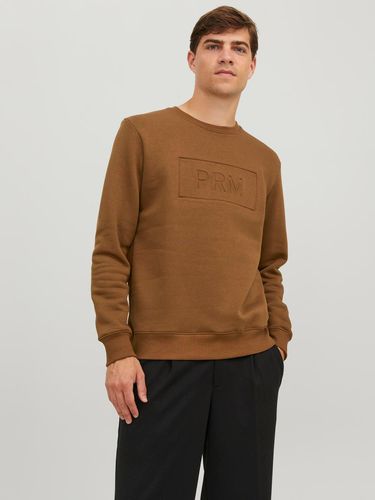 Sweat À Col Rond Imprimé - Jack & Jones - Modalova