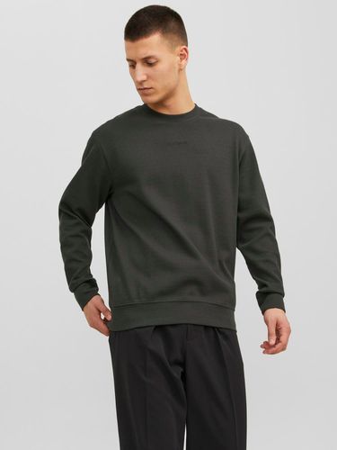 Sweat À Col Rond Uni - Jack & Jones - Modalova