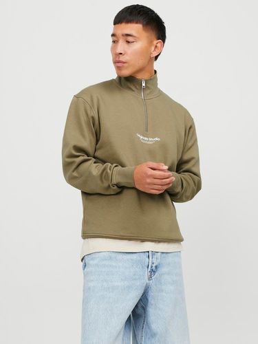 Sweat À Fermeture Éclair Texte - Jack & Jones - Modalova