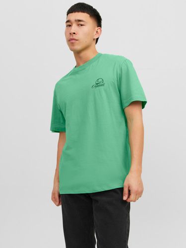 T-shirt Imprimé Col Rond - Jack & Jones - Modalova