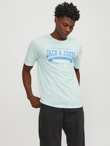 T-shirt Imprimé Col Rond - Jack & Jones - Modalova