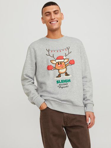 Sweat À Col Rond X-mas - Jack & Jones - Modalova