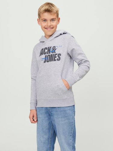 Sweat À Capuche Logo Pour Les Garçons - Jack & Jones - Modalova