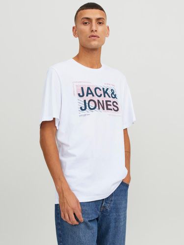 Pack De 3 T-shirt Logo Col Rond - Jack & Jones - Modalova
