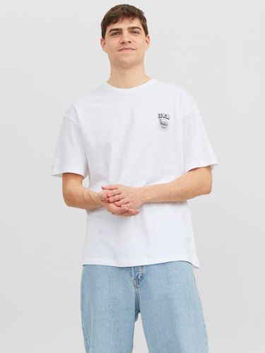 T-shirt Imprimé Col Rond - Jack & Jones - Modalova