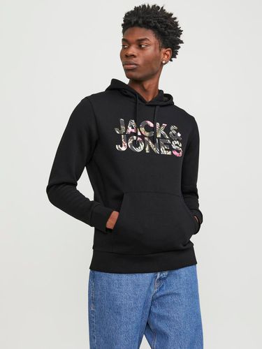 Sweat À Capuche Imprimé - Jack & Jones - Modalova