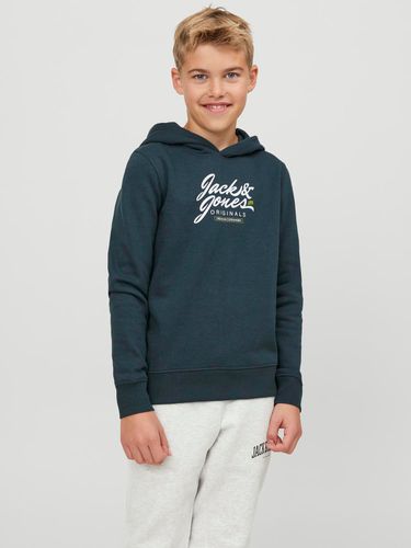 Sweat À Capuche Logo Pour Les Garçons - Jack & Jones - Modalova