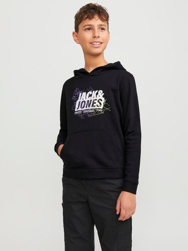 Sweat À Capuche Imprimé Pour Les Garçons - Jack & Jones - Modalova