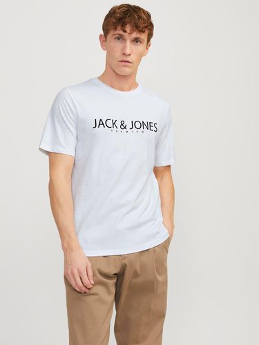 T-shirt Imprimé Col Rond - Jack & Jones - Modalova