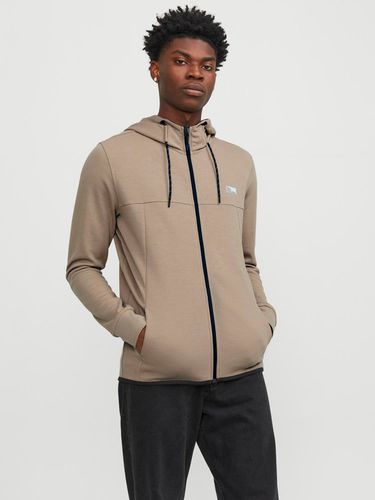 Sweat À Capuche Zippé Logo - Jack & Jones - Modalova