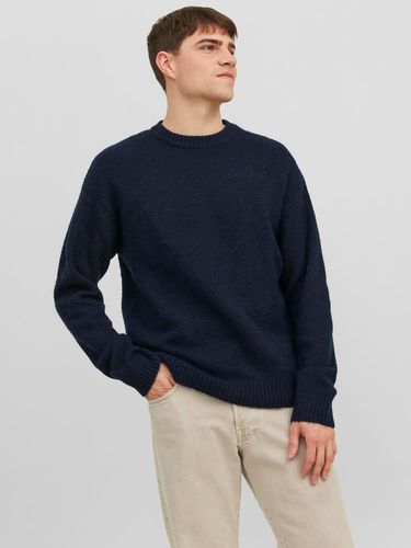 Pull En Maille À Col Rond - Jack & Jones - Modalova