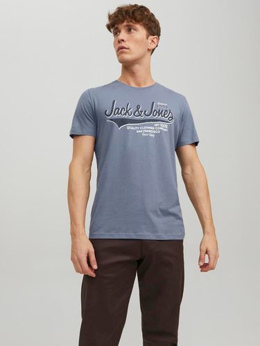 T-shirt Logo Col Rond - Jack & Jones - Modalova