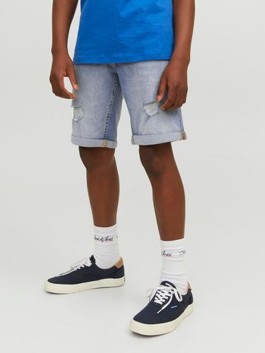 Regular Fit Short En Denim Pour Les Garçons - Jack & Jones - Modalova