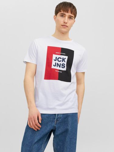 T-shirt Logo Col Rond - Jack & Jones - Modalova