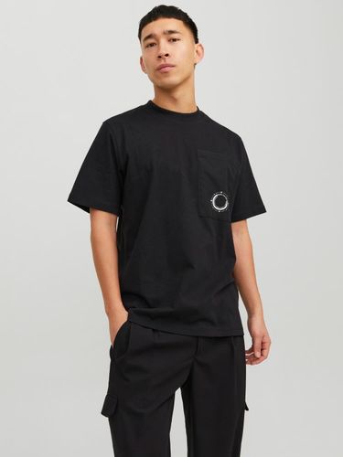 T-shirt Uni Col Rond - Jack & Jones - Modalova
