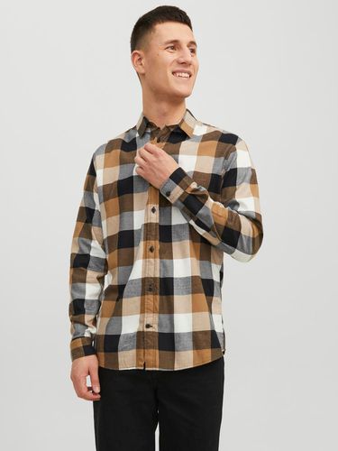 Chemise À Carreaux Slim Fit - Jack & Jones - Modalova