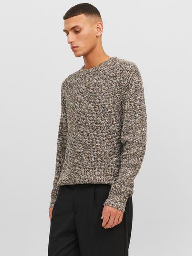 Pull En Maille À Col Rond - Jack & Jones - Modalova