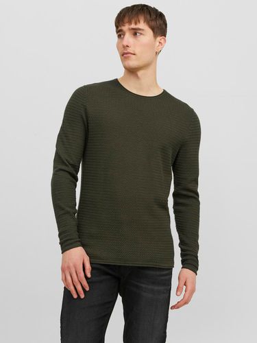 Pull En Maille À Col Rond - Jack & Jones - Modalova