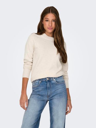 Couleur Unie Pull En Maille - ONLY - Modalova